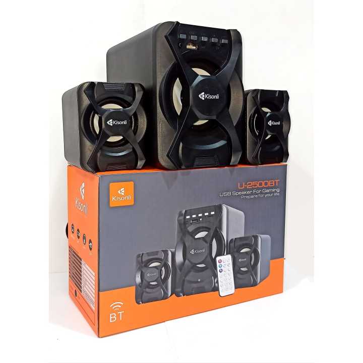 PC speaker KISONLI subwoofer 2.1 U-2500BT
